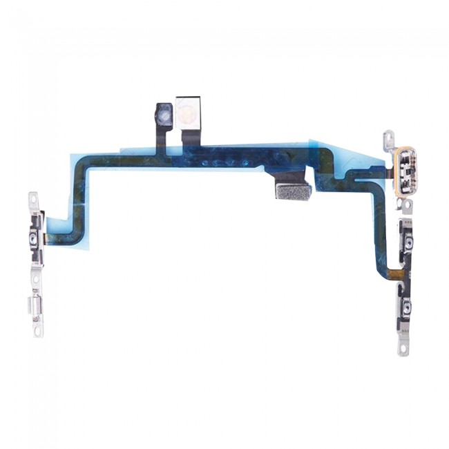 Power / Volume button flex cable with metal bracket assembly for iPhone 7 Plus
