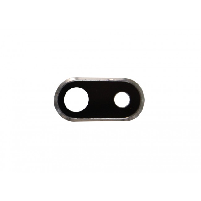 Rear camera holder with lens - Black for iPhone 8 Plus