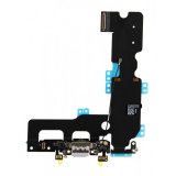 Dock connector and headphone jack flex cable - Light Gray for iPhone 7 Plus