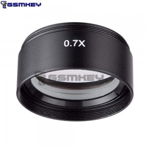 SM07 0.7X Barlow Lens for SM Stereo Microscopes (48mm)