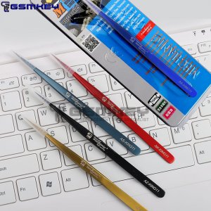 New Industrial Electronic High Toughness Durable Tweezer Tools Dazzle Colour Tenacity Tip Mouth Clip Maintenance Tools