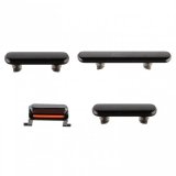 Side Buttons Set - Black - iPhone X