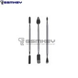3pcs Stainless Steel spudger Case Pry Opening Tool For iPhone iPad