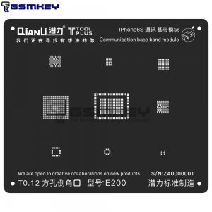 QianLi ToolPlus 3D Black Stencil For iPhone 6s Communication Base Band Module