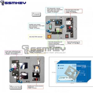 SS-601K Motherboard Tinning Fixture For Iphone X XS MAX Middle Layer