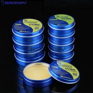 BGA Solder Paste Tin Rosin MCN UV50 Based Flux Paste Cream for Soldering Station Tin Cream Welding for PCB BGA PGA SMD